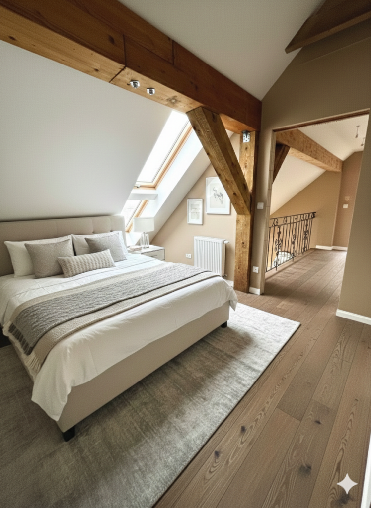 Mieszkanie na sprzedaż Wojszyce Wrocław wizualizacje sypialnia