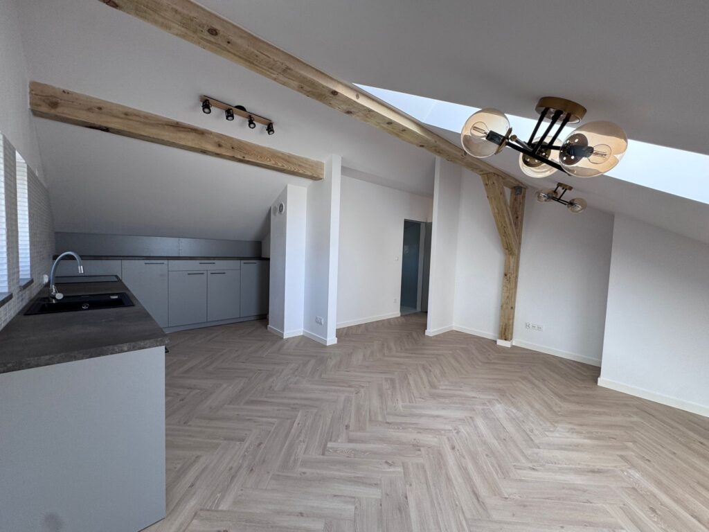 mieszkanie na sprzedaż Wojszyce Wrocław | Jasny salon w mieszkaniu Asfaltowa 1a/5 w inwestycji Pawia Odnowa we Wrocławiu