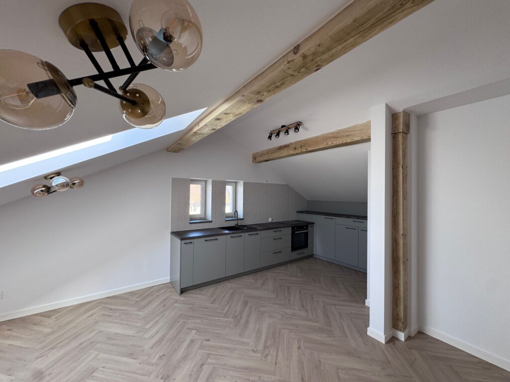 mieszkanie na sprzedaż Wojszyce Wrocław | Aneks kuchenny w mieszkaniu Asfaltowa 1a/5 w inwestycji Pawia Odnowa we Wrocławiu