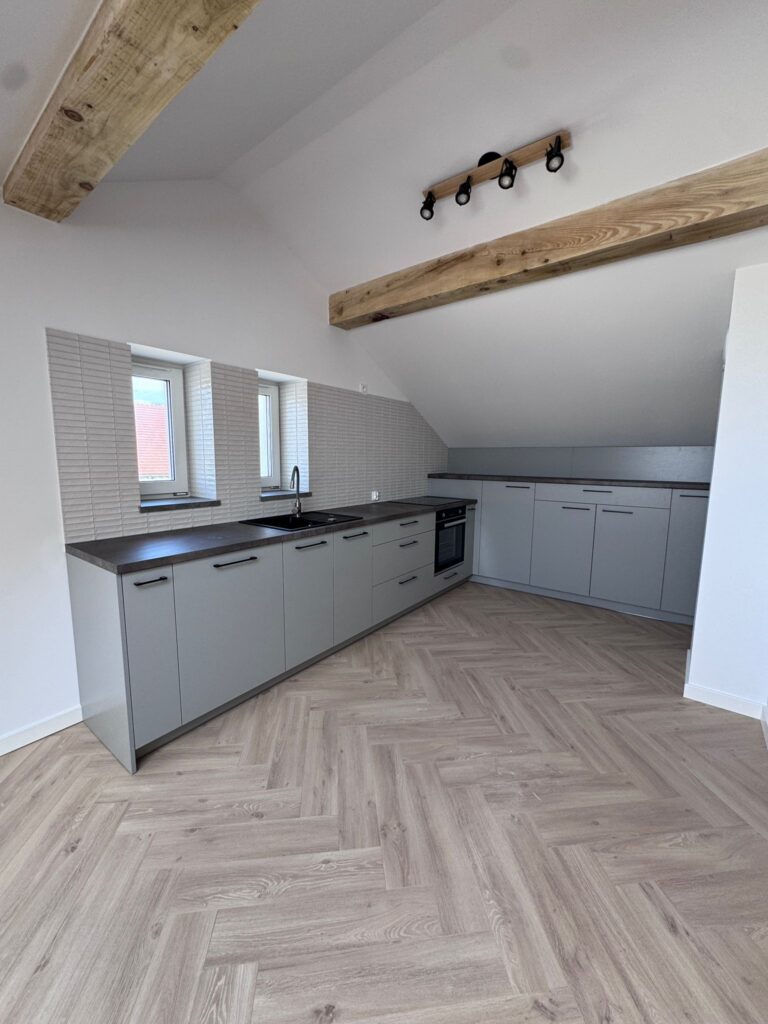 mieszkanie na sprzedaż Wojszyce Wrocław | Aneks kuchenny w mieszkaniu Asfaltowa 1a/5 w inwestycji Pawia Odnowa we Wrocławiu